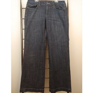 J Crew Favorite Fit wide leg jeans